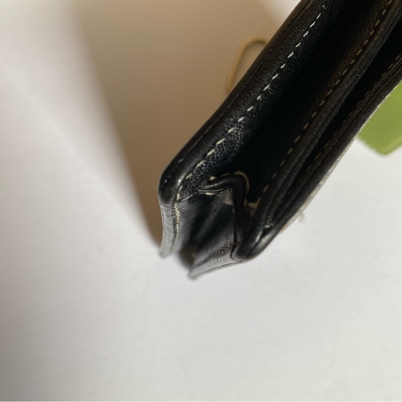 Kate Spade Leather Wallet in Black and Green - Picture 5 of 5